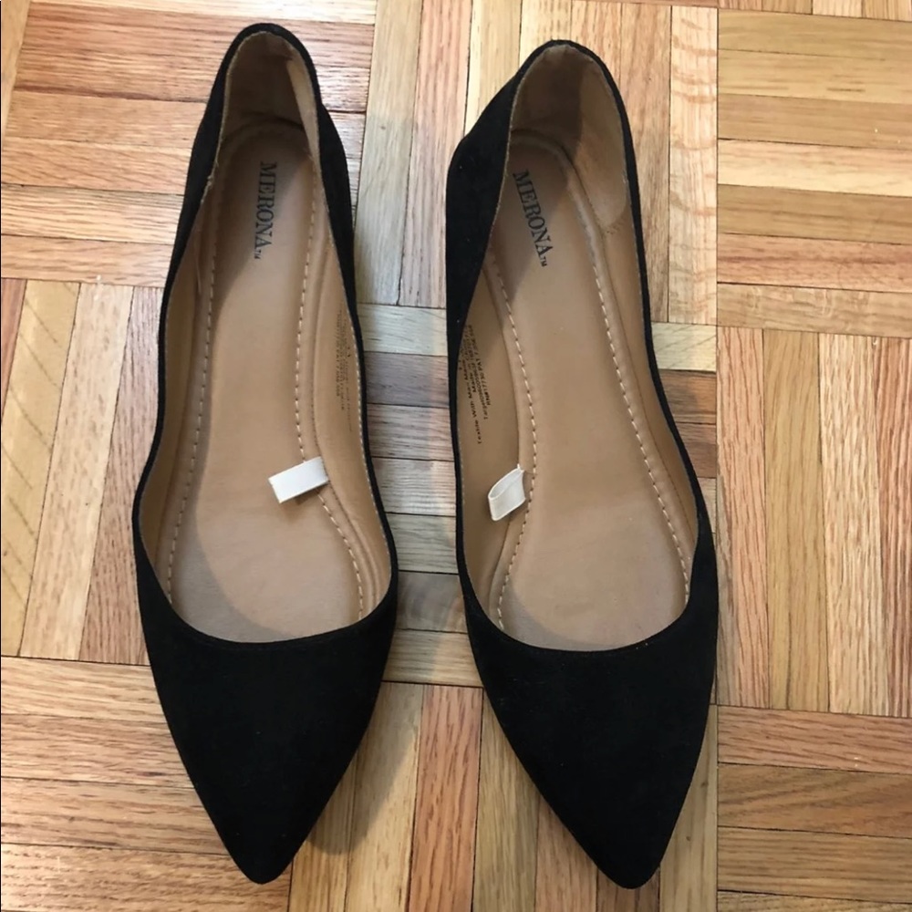 Merona Black Flats *Size 11*